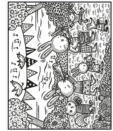 9781836042037 Usborne Easter Bunnies Magic Painting Book [4]