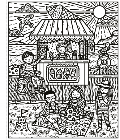 9781805318705 Usborne Seashore Magic Painting Book [1]
