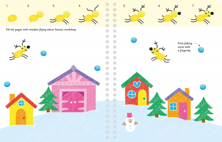 9781805318910 Usborne Fingerprint activities Santa's Workshop [1]