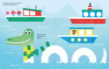 9781474996013 Usborne Fingerprint Activities Monsters [1]