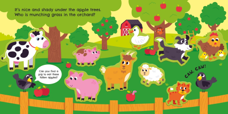9781836047148 Usborne Farm Animals Magnet Book [5]