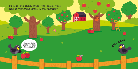 9781836047148 Usborne Farm Animals Magnet Book [4]