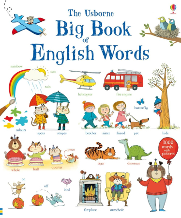 Scoala - 9781409551652 Usborne Big Book of English Words