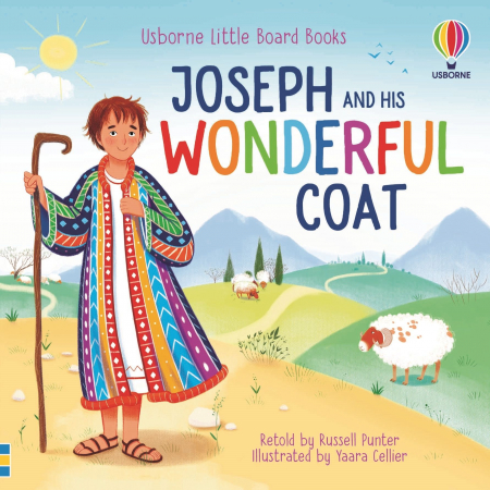 Religios - 9781805311997  Usborne Little Board Books Joseph and his Wonderful Coat