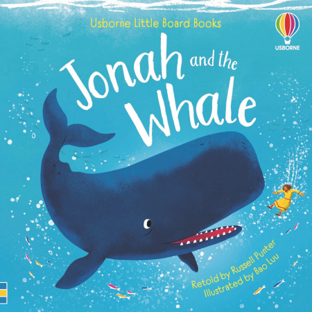 Religios - 9781805311980 Usborne Little Board Books Jonah and the Whale