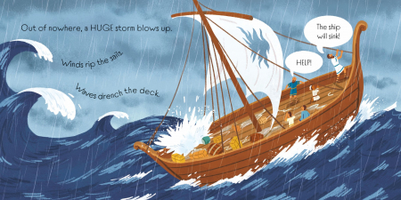 9781805311980 Usborne Little Board Books Jonah and the Whale [1]