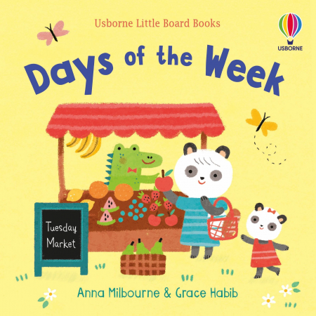 TEME populare - 9781474999373 Usborne Little Board Books Days of the Week