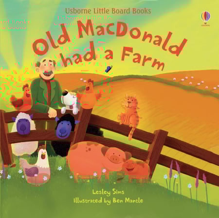 Povesti ilustrate & romane - 9781474974509 Usborne Little Board Books Old MacDonald had a Farm