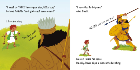 9781836041979 Usborne Little Board Books David and Goliath [3]