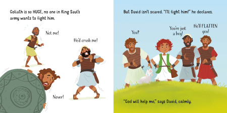 9781836041979 Usborne Little Board Books David and Goliath [2]