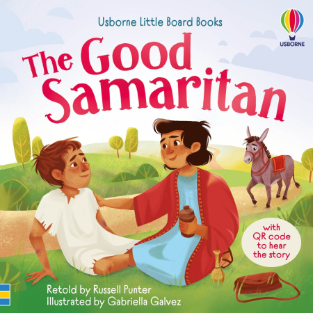 Povesti ilustrate & romane - 9781836041986 Usborne Little Board Books The Good Samaritan