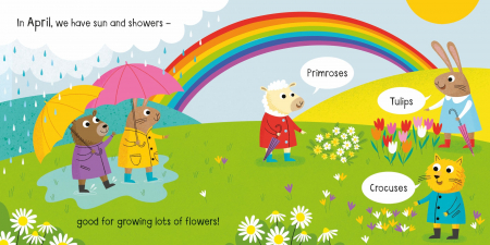 9781803703305 Usborne Little Board Books Months of the Year [2]