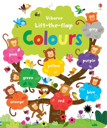 TEME populare - 9781409540571 Usborne Lift-the-flap Colours