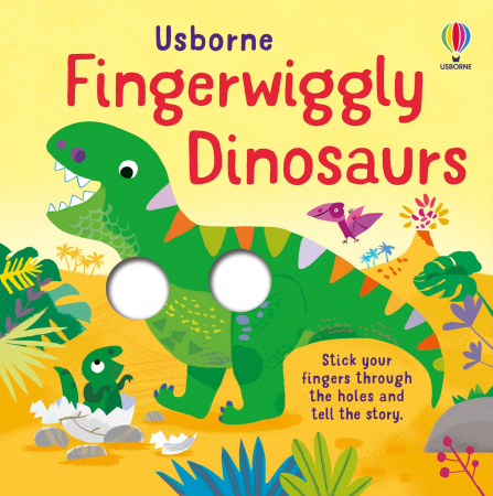 Dinozauri - 9781805074014 Usborne Fingerwiggly Dinosaurs