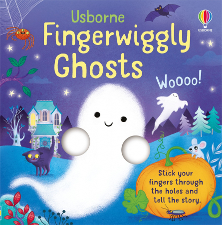 Povesti ilustrate & romane - 9781803709901 Usborne Fingerwiggly Halloween