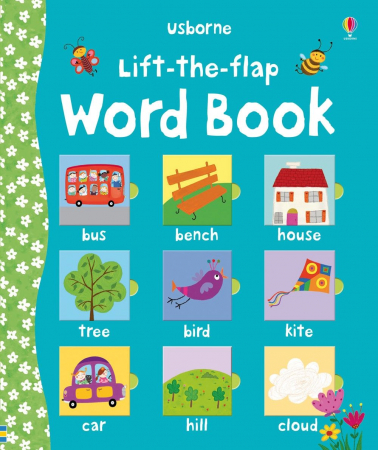 TEME populare - Carte cu clapete "Lift-the-Flap Word Book", Usborne