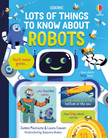 Enciclopedii - 9781805074427 Usborne Lots of Things to Know About Robots
