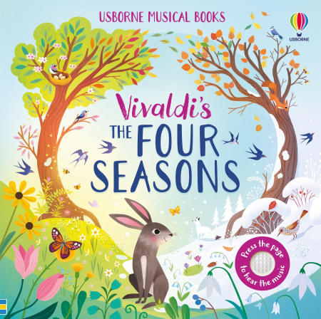 Carti cu sunete sau muzicale - 9781836044413 Usborne Four Seasons