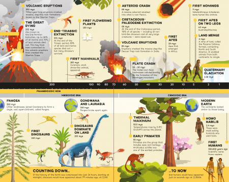 9781474991506 Usborne Fold-Out Timeline of Planet Earth [4]