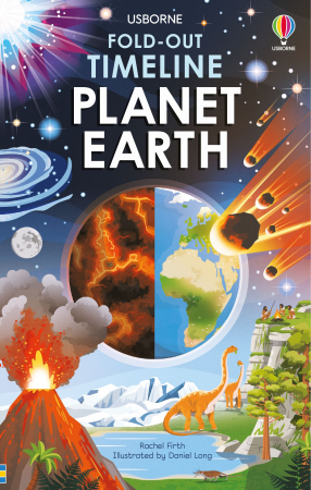 Istorie - 9781474991506 Usborne Fold-Out Timeline of Planet Earth
