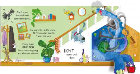 9781474997751 Usborne Peculiar pop-ups: Who Let The Dinosaurs Out? [1]