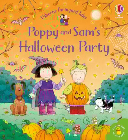 Poppy si Sam - 9781474935913 Usborne Poppy and Sam's Halloween Party