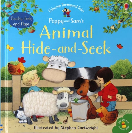 Poppy si Sam - 9780746055755 Usborne Poppy and Sam's Animal Hide-and-Seek