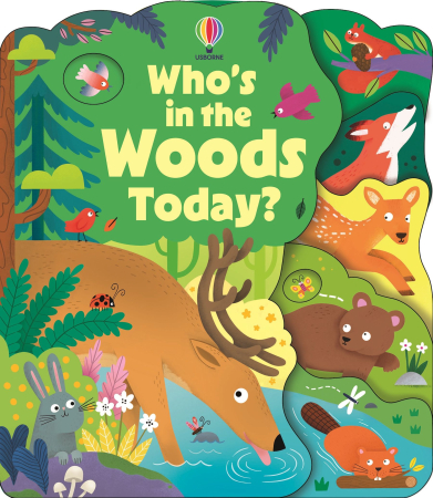Carti copii - 9781835408766 Usborne Who's in the Woods Today?