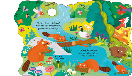 9781835408766 Usborne Who's in the Woods Today? [3]