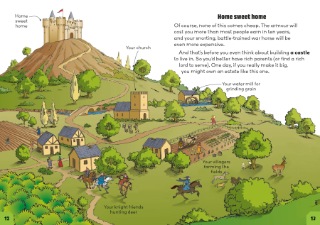 9781836043768 Usborne How to be a Knight [4]