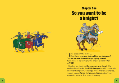 9781836043768 Usborne How to be a Knight [2]