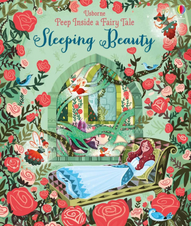 Frumoasa Adormita, cu ferestre, "Peep Inside a Fairy Tale Sleeping Beauty", Usborne [0]