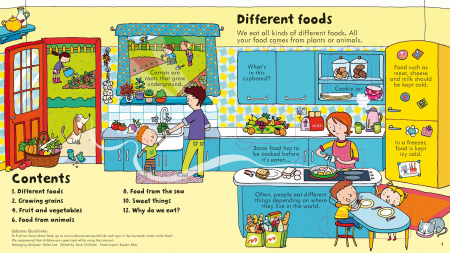 9781409582069 Usborne Look Inside Food [2]