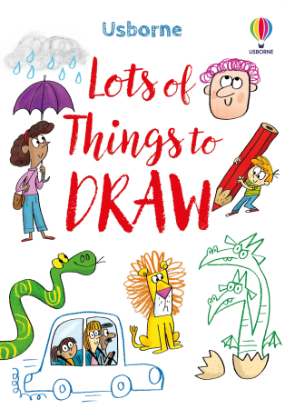 3-6 ani - 9781835408476 Usborne Lots of Things to Draw