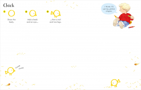 Cum sa desenam pas cu pas cu Poppy si Sam, "Poppy and Sam's step-by-step drawing book", Usborne [5]