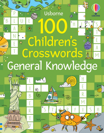 Cuvinte incrucisate - 9781803701837 Usborne 100 Children's Crosswords: General Knowledge