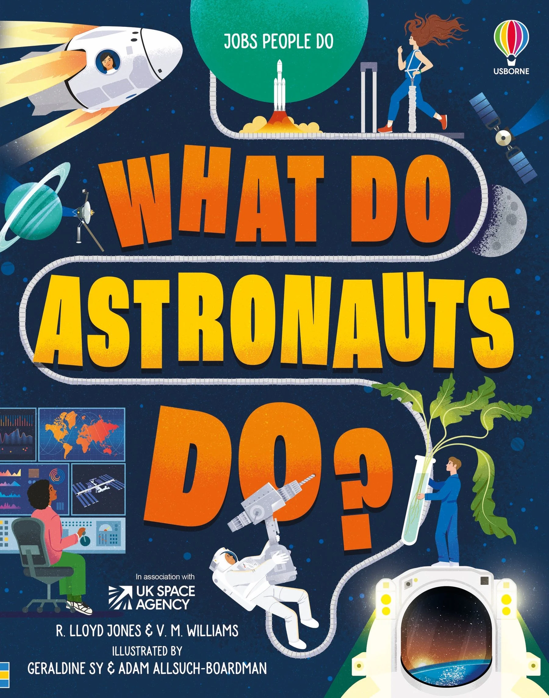 Enciclopedii - 9781474969017 Usborne What Do Astronauts Do?