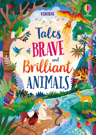 Povesti ilustrate & romane - 9781803706597 Usborne Tales of Brave and Brilliant Animals