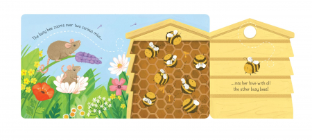 9781474997744 Usborne Little Lift and Look Busy Bee [3]