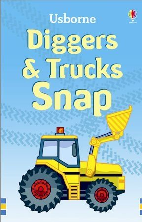 Jocuri - 9780746089200 Usborne Diggers and Trucks​​​​​​​ Snap