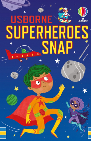 Jocuri - 9781803701066 Usborne Superheroes ​​​​​​​Snap