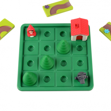 Joc de logica Scufita Rosie, Little Red Riding Hood Deluxe, Smart Games [5]