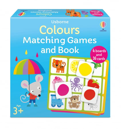 9781474998147 Usborne Colours Matching Games and Book [0]