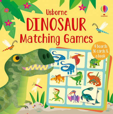 9781474969468 Usborne Dinosaur Matching Games [0]