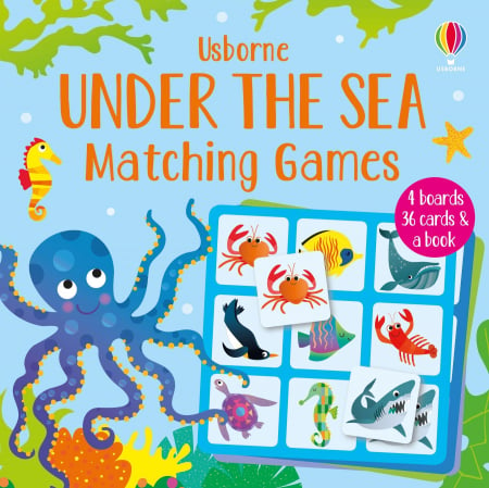 9781474969475 Usborne Under The Sea Matching Games [0]