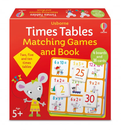 9781474998154 Usborne Times Tables Matching Games [0]