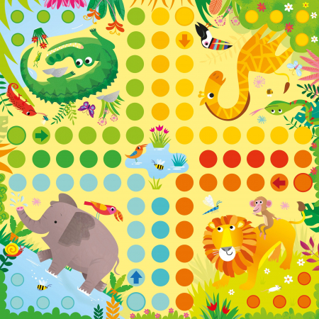 9781801310116 Usborne Ludo Board Game Animals [1]