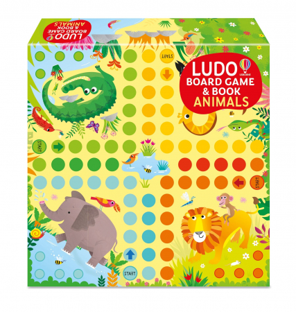 Jocuri - 9781801310116 Usborne Ludo Board Game Animals