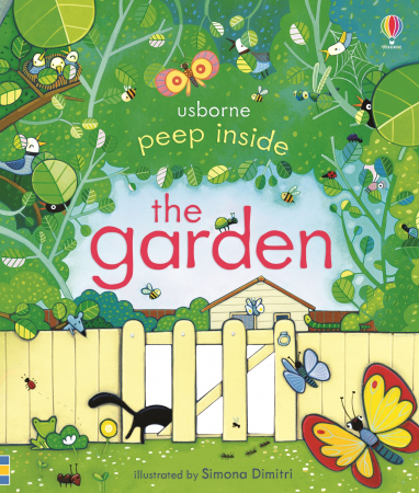 Paște - Carte cu clapete "Peep inside The garden", Usborne