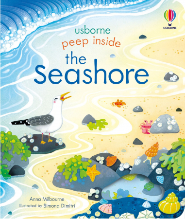 Geografie - Carte cu clapete "Peep inside the Seashore", Usborne